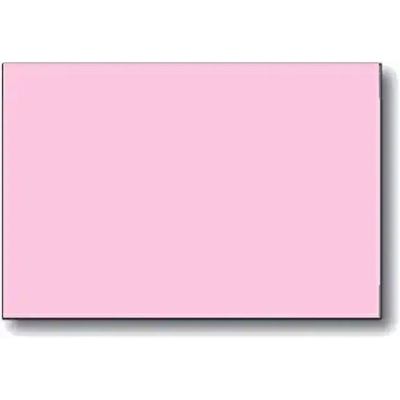 Letter-Size Posting Sheets with Peel & Stick Adhesive Strips (Top & Bottom Edges), Pink 65-lb Cover, 8-1/2" x 11" (Horizontal Layout) - 250 Sheets