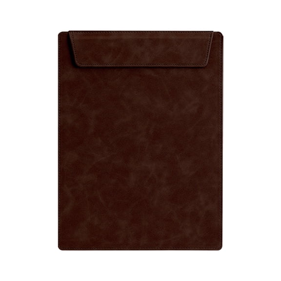 Letter Size Pu Leather Clipboard,9.13X12.01 Inch Business Magnetic Padfolio Organizer,Magnetic Clipboard,Folder Writing Board,Notepad Clipboard,File Organizer Clip Folder for Office,Coffee