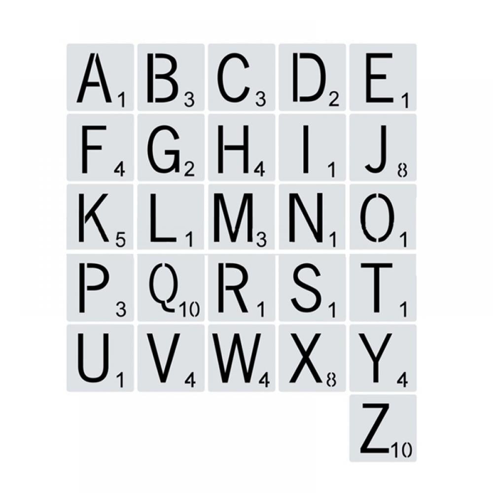 Letter Stencils for Painting on Wood - Alphabet Stencils for Painting & Drawing - Reusable Letter Stencils for Signs & More - Plastic Paint Stencils for Art and DIY Crafts(3/4/5/6 Inch) - Walmart Business Supplies letter-stencils-for-painting-on-wood-alphabet-stencils-for-painting-drawing-reusable-letter-stencils-for-signs-more-plastic-paint-stencils-for-art-and-diy-crafts-3-4-5-6-inch-walmart-business-supplies