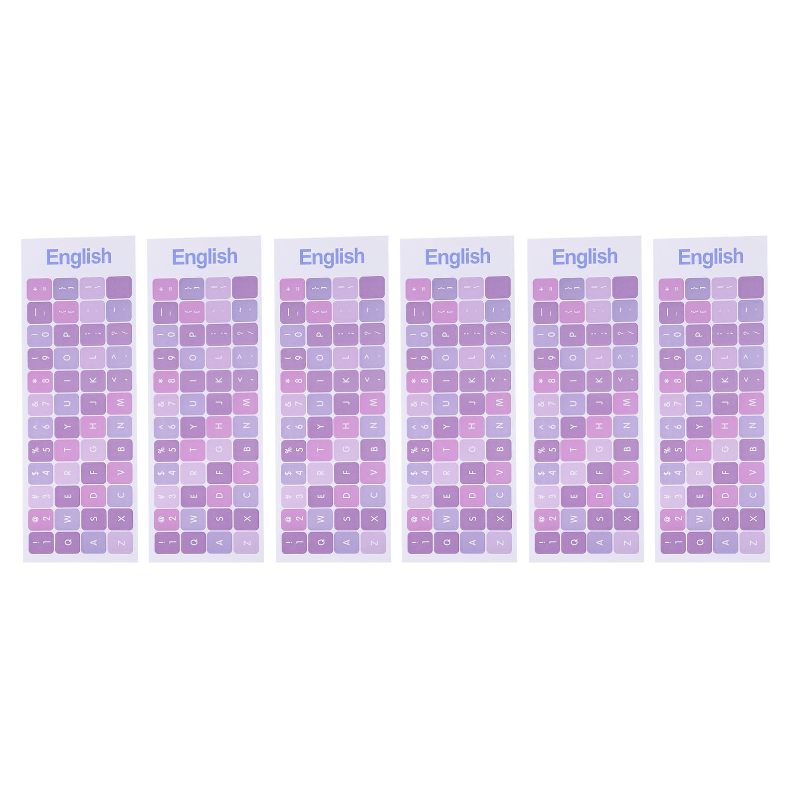 Letter Stickers English Keyboard Letters Sricker Desktop Computer