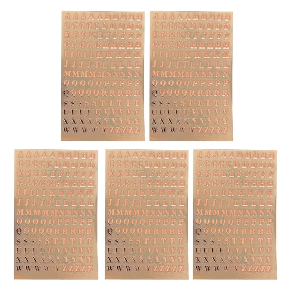 Letter Stickers Mini Numbers Stickers Letter Stickers Alphabet Number Stickers Self Adhesive for Arts Craft Cards Decors