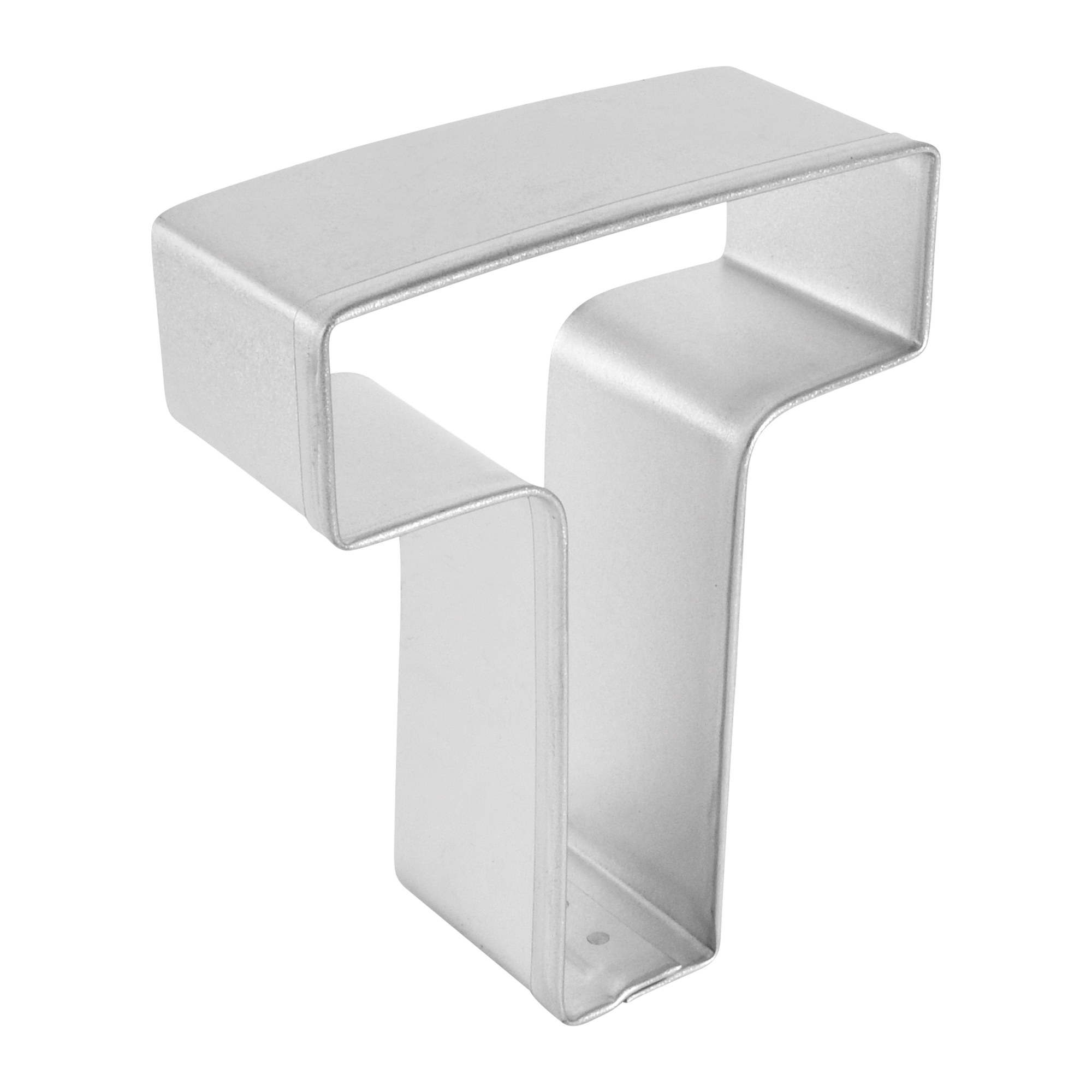 Stampino Per Biscotti Lettera T In Acciaio Inox | Formina Alfabeto 6,7 X 2,5 Cm | Per Biscotti E Decorazioni