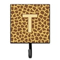 thumbnail image 1 of Letter T Initial Monogram - Giraffe Leash or Key Holder, 1 of 1