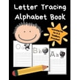 thumbnail image 1 of Letter Tracing Alphabet Book: ABC Learning Book for Kids - Toddlers, Preschool, K-2 - Black, (Paperback), 1 of 1