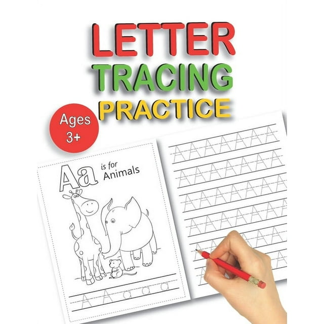 Letter Tracing: Awesome Alphabet Handwriting Practice workbook with ...
