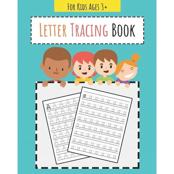Letter Tracing Book Letter Tracing Book: Learn How to Write Alphabet A to Z Uppercase and Lowercase Letters, Book 1, (Paperback)