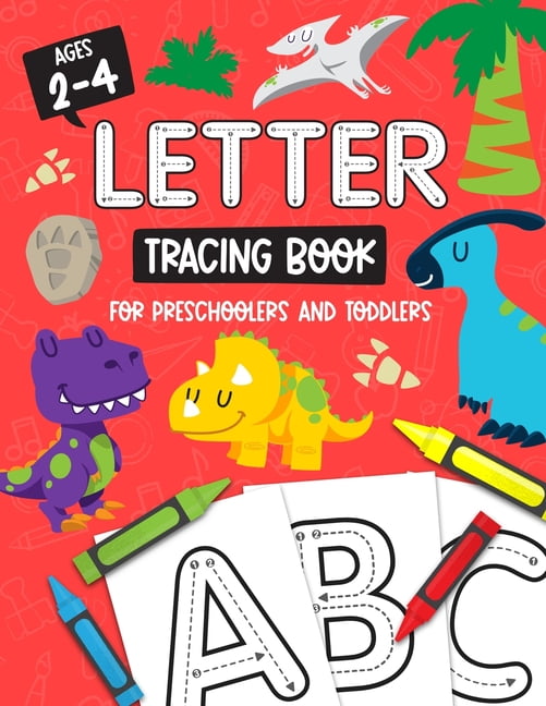 Big Letter Tracing Book for Preschoolers and Toddlers Ages 2-4