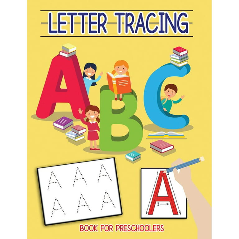 A Fun Book to Practice & Learn ABC Letter Tracing for Toddlers (Paperback)