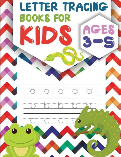 Letter Tracing Books for Kids Ages 3-5 : Letter Tracing Preschool ...