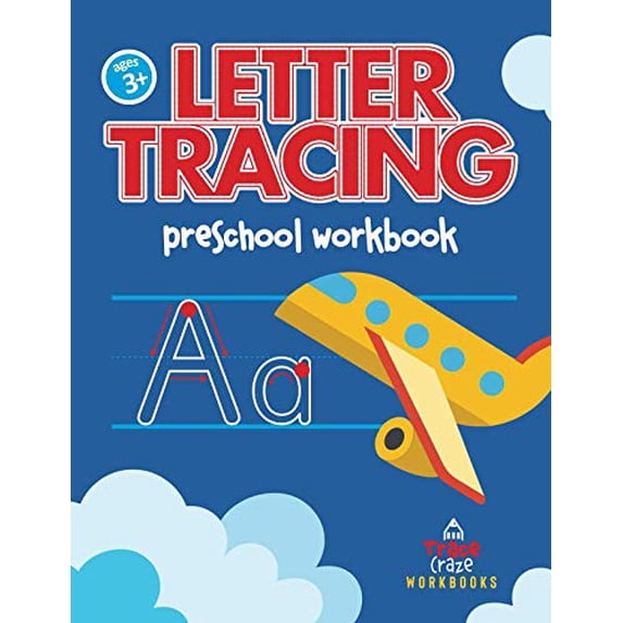 Pre-Owned Letter Tracing Preschool Workbook Paperback