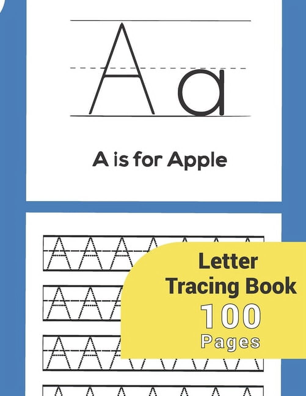 Letter Tracing: Letter Tracing Paper-Perfect For Kids Letter Tracing Books Preschoolers 3-5 Kindergarten Toddlers Boys Girls Kida Age 3-5 With Hand Lettered Design Tracing Paper [Book]