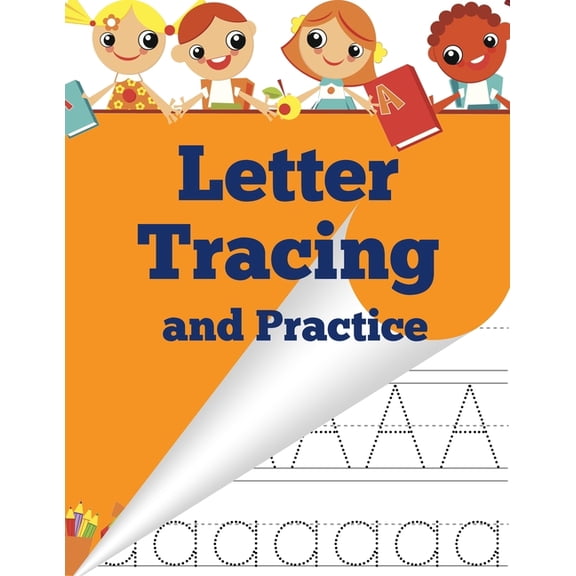 Letter Tracing and Practice, (Paperback)