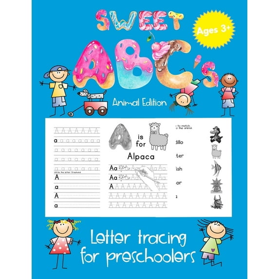 Letter Tracing for Preschoolers: ABC Writing Practice Workbook for Pre ...
