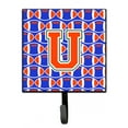 thumbnail image 1 of Letter U Football Green Blue and Orange Leash or Key Holder, 1 of 1