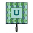 thumbnail image 1 of Letter U Initial Monogram - Blue Argoyle Leash or Key Holder, 1 of 7