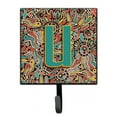 thumbnail image 1 of Letter U Retro Tribal Alphabet Initial Leash or Key Holder, 1 of 1