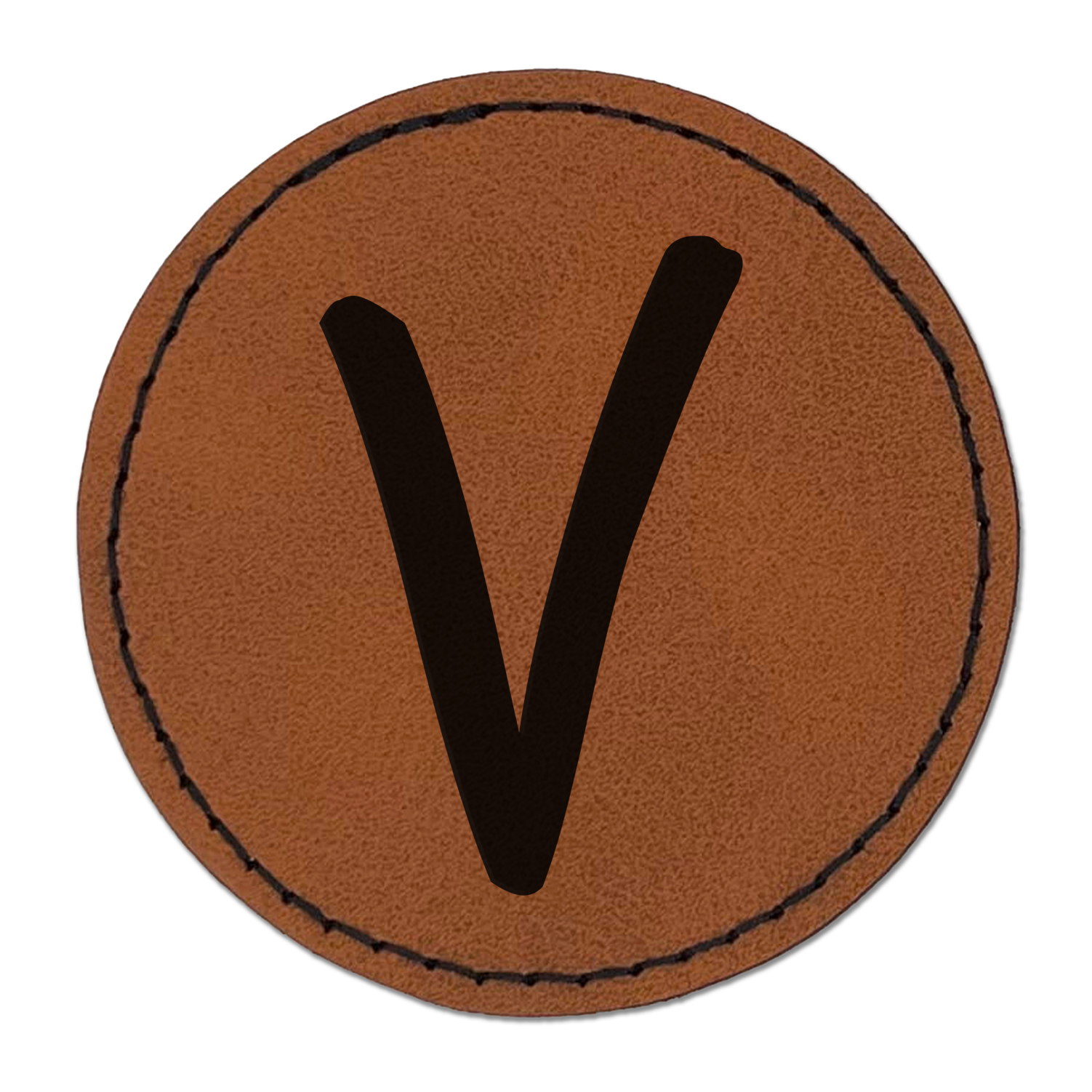 Letter V Uppercase Felt Marker Font 2.5