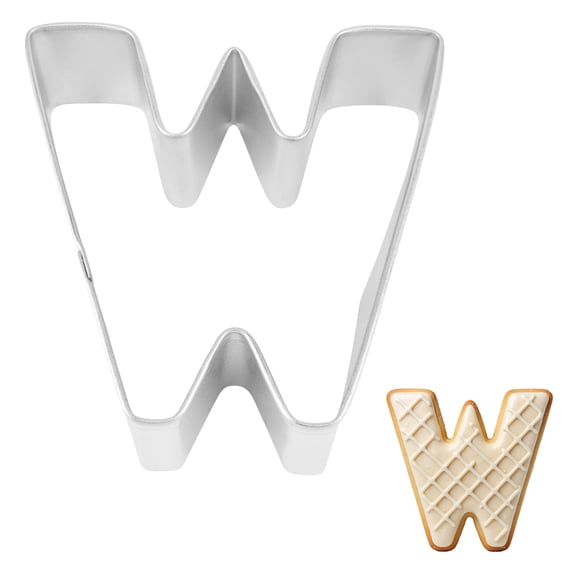 Letter W Cookie Cutter