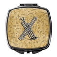 thumbnail image 1 of Letter X Musical Instrument Alphabet Compact Mirror, 1 of 4