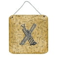 thumbnail image 1 of Letter X Musical Instrument Alphabet Wall or Door Hanging Prints, 1 of 7