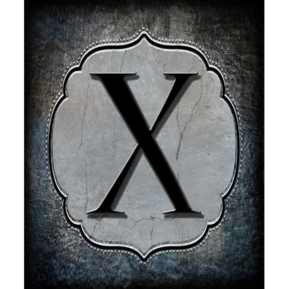 Letter X Poster Print - LightBoxJournal (24 x 36)