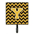 thumbnail image 1 of Letter Y Chevron Black and Gold Leash or Key Holder, 1 of 1