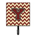 thumbnail image 1 of Letter Y Chevron Maroon and Gold Leash or Key Holder, 1 of 1