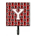 thumbnail image 1 of Letter Y Football Cardinal and White Leash or Key Holder, 1 of 1