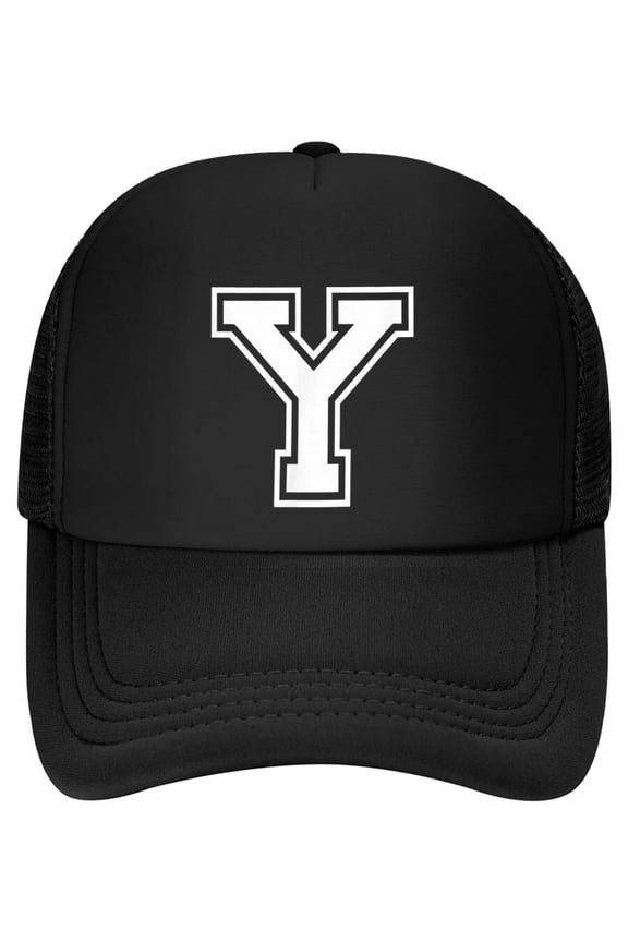 Letter Y Name Initial Varsity Alphabet Monogram Baseball Cap