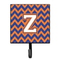 thumbnail image 1 of Letter Z Chevron Blue and Orange 3 Leash or Key Holder, 1 of 1