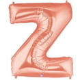 thumbnail image 1 of Letter Z Rose Gold 40 in Mylar Balloon, 1 of 1