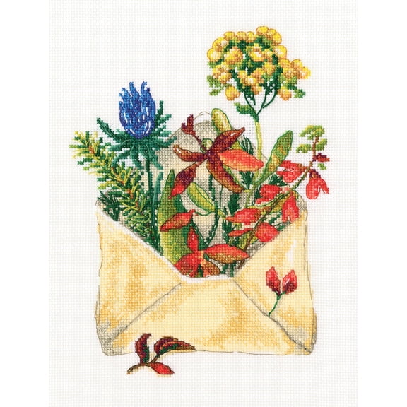 RTO BALTIC OU Cross Stitch, Letters from The Forest (16 Count)