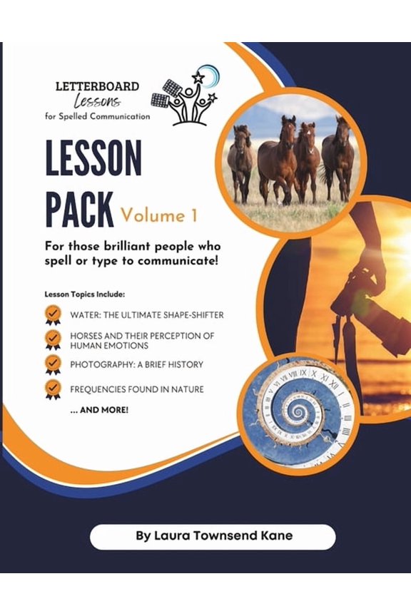 Letterboard Lessons for Spelled Communication: Lesson Pack Volume 1, (Paperback)