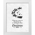 thumbnail image 1 of Lettered and Lined 12x14 White Modern Wood Framed Museum Art Print Titled - Search the Skies on Christmas Eve, 1 of 4