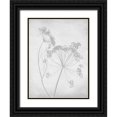 thumbnail image 1 of Lettered and Lined 15x18 Black Ornate Wood Framed with Double Matting Museum Art Print Titled - Retreat Botanical 3, 1 of 4