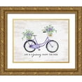 thumbnail image 1 of Lettered and Lined 32x25 Gold Ornate Wood Framed with Double Matting Museum Art Print Titled - Enjoy the Ride, 1 of 4