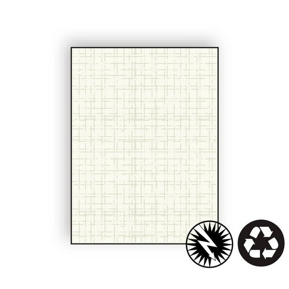 Letterhead, 8-1/2" x 11", 24#, Recycled, Natural, Acid Free, Linen Imaging Finish (Box of 500)