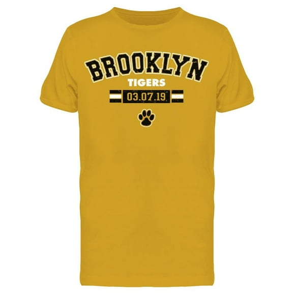 Lettering: Brooklyn Tigers T-Shirt Men -Image by Shutterstock, Male Small