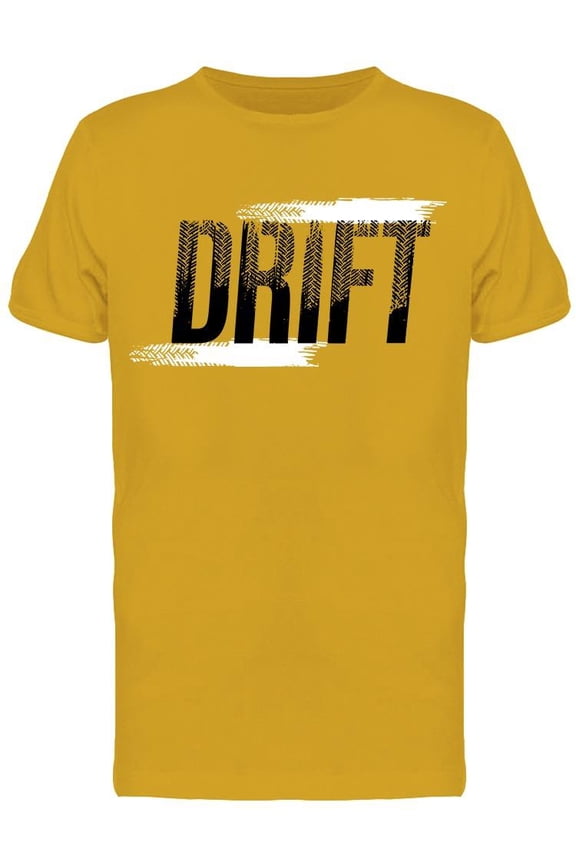 Lettering: Drift T-Shirt Men -Image by Shutterstock, Male x-Large