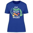 thumbnail image 1 of Lettering, Eat Your Veggies  Tee Women's -Image by Shutterstock, 1 of 2
