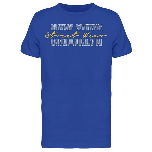 Lettering: New York, Street Wear Tee Men's -Image by Shutterstock