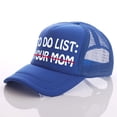 thumbnail image 1 of Lettering print baseball cap Unisex Funny, 1 of 6