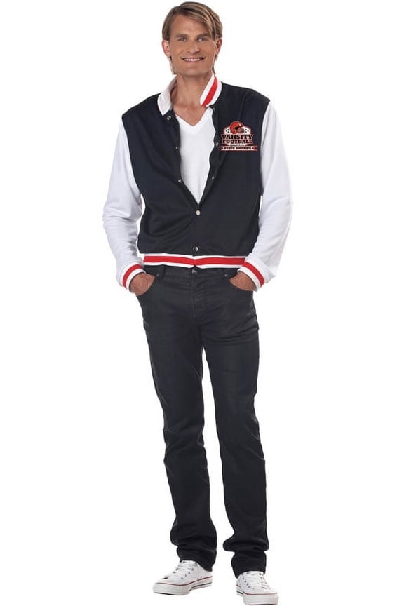 Zombie Letterman Jacket 42'' Chest, 36'' Waist Male
