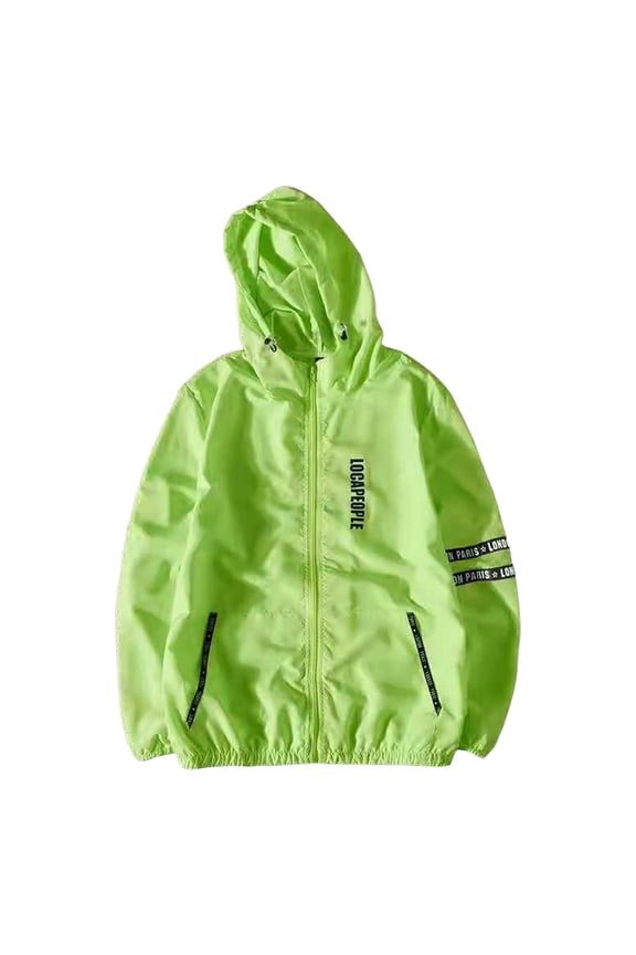 Letterman Jacket For Men Lightweight Breathable Sun Outdoor Comfortable Mens Fall Coats,Light Green,2XL