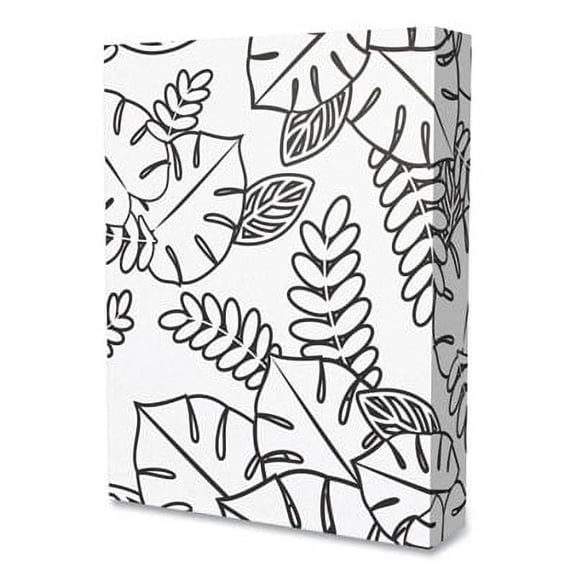 Lettermark Colors 30% Recycled Colored Paper 20 lbs. 8.5" x 11" Cream 500 Sheets/Ream (94296)
