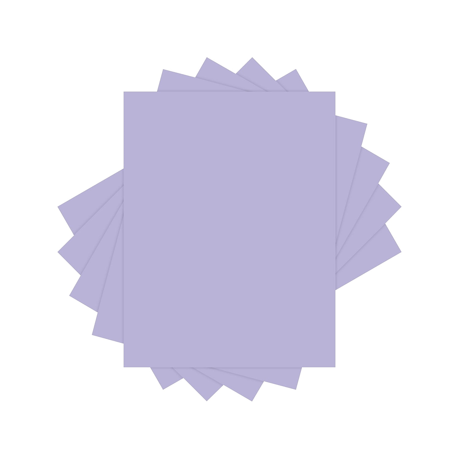 Lettermark Colors 30% Recycled Colored Paper 20 lbs. 8.5" x 11" Orchid 500 Sheets/Ream (94311)