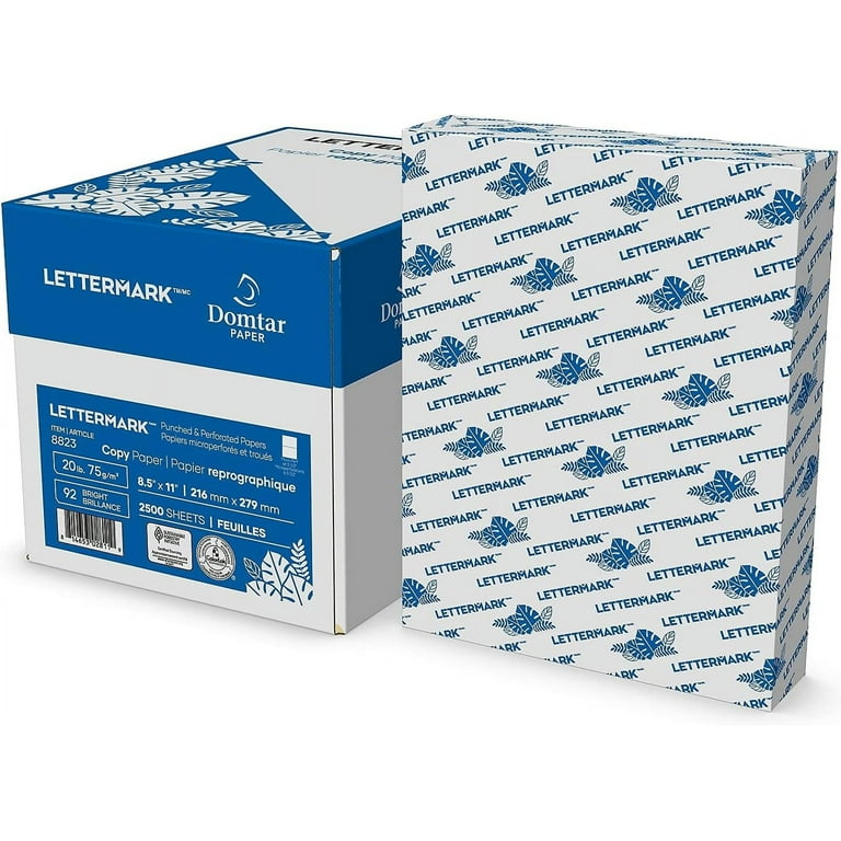 Custom Cut-Sheet Copy Paper, 92 Bright, Micro-Perforated 5.5 Custom Cut-Sheet Copy Paper, 92 Bright, Micro-Perforated 5.5