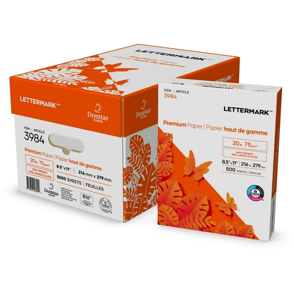 Lettermark Laser, Inkjet Copy & Multipurpose Paper - White (dmr-3975)