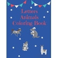 thumbnail image 1 of Letters Animals Coloring Book, (Paperback), 1 of 1