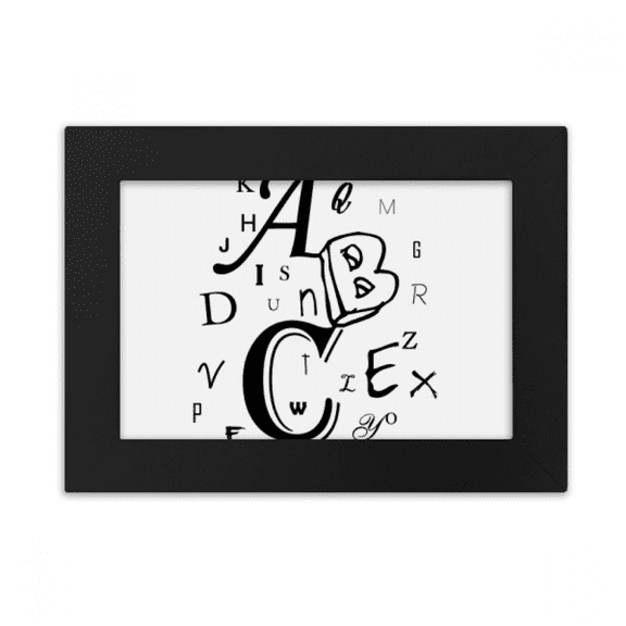Letters English image Desktop Photo Frame Ornaments Picture Art Painting